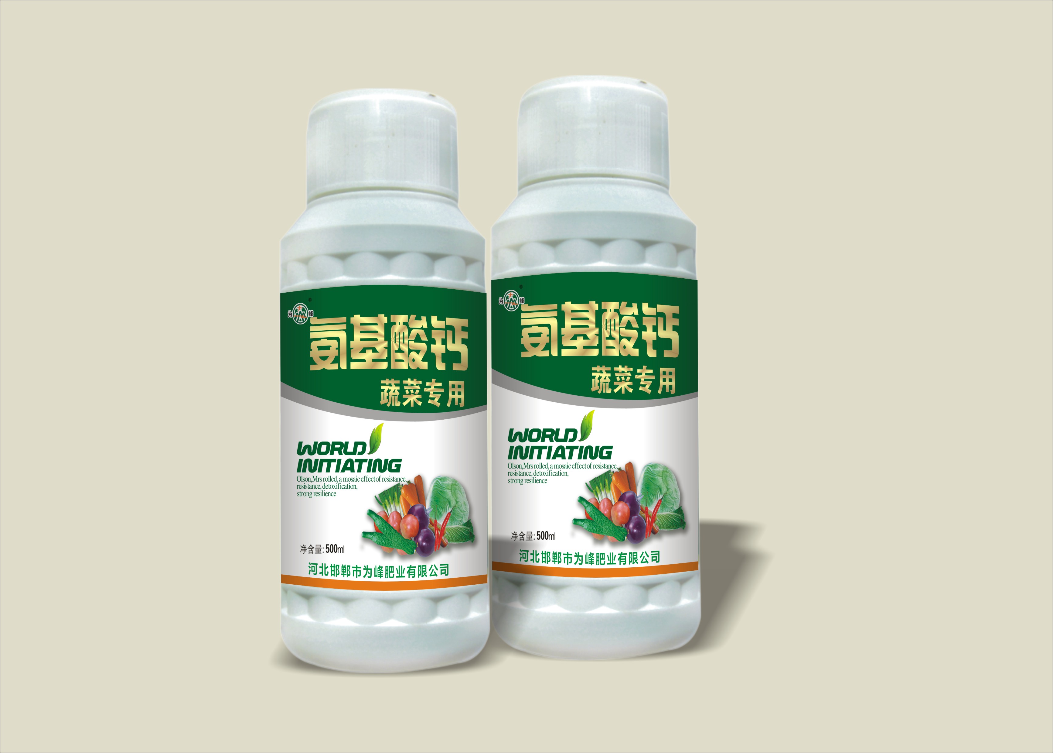 氨基酸鈣 為峰肥業助果樹蔬菜生長的通用葉面肥與微量元素調節劑